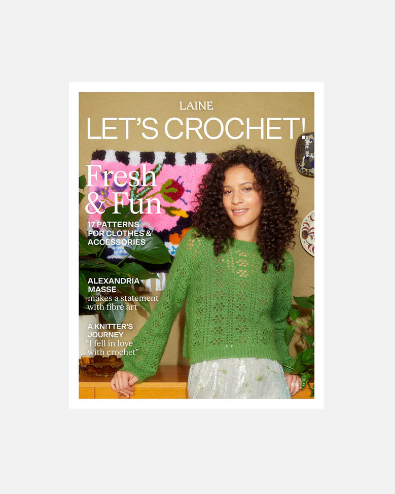 Laine Let´s Crochet! Issue 2 - magazine