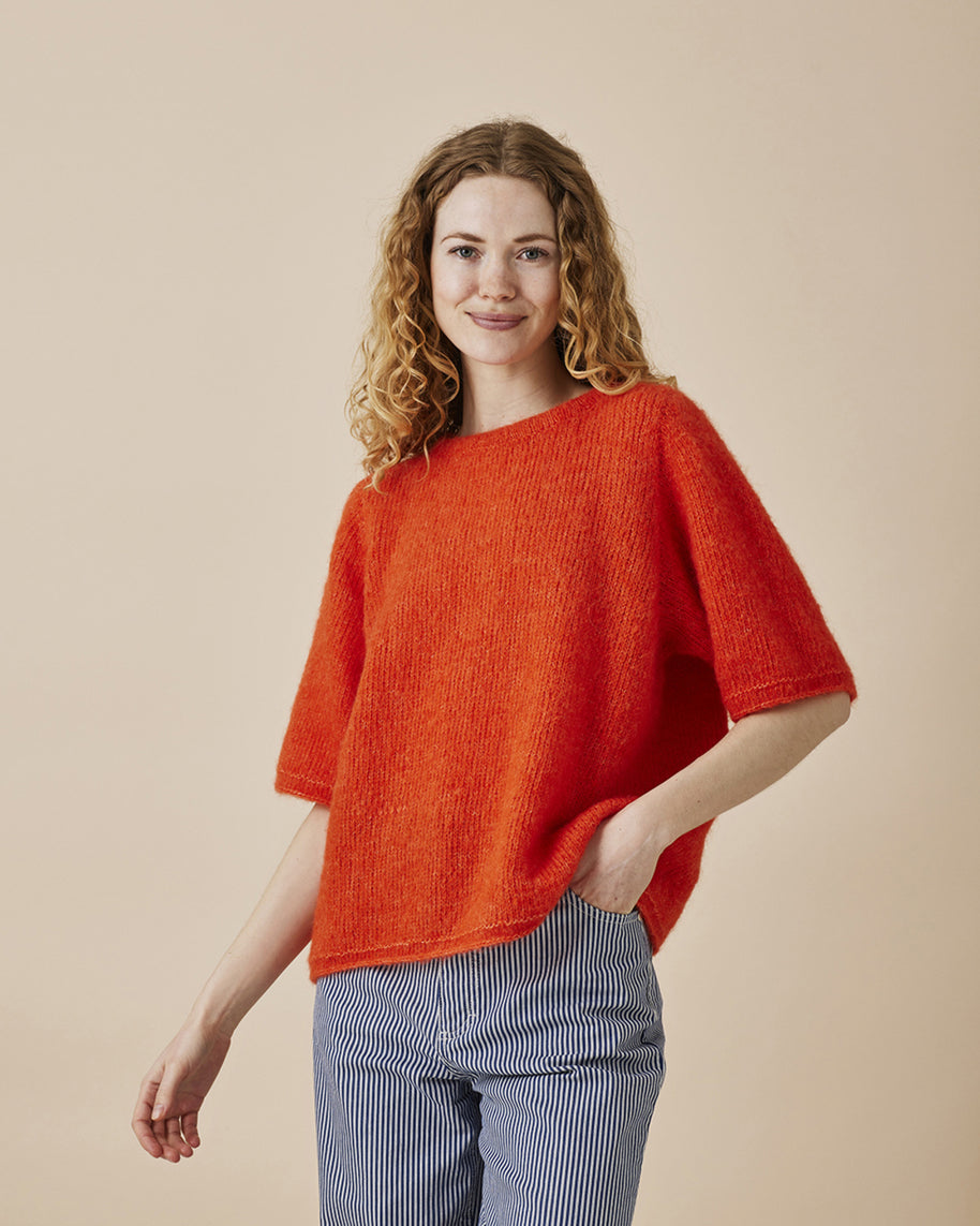 892201 Oversized T-shirt i Sally - kit
