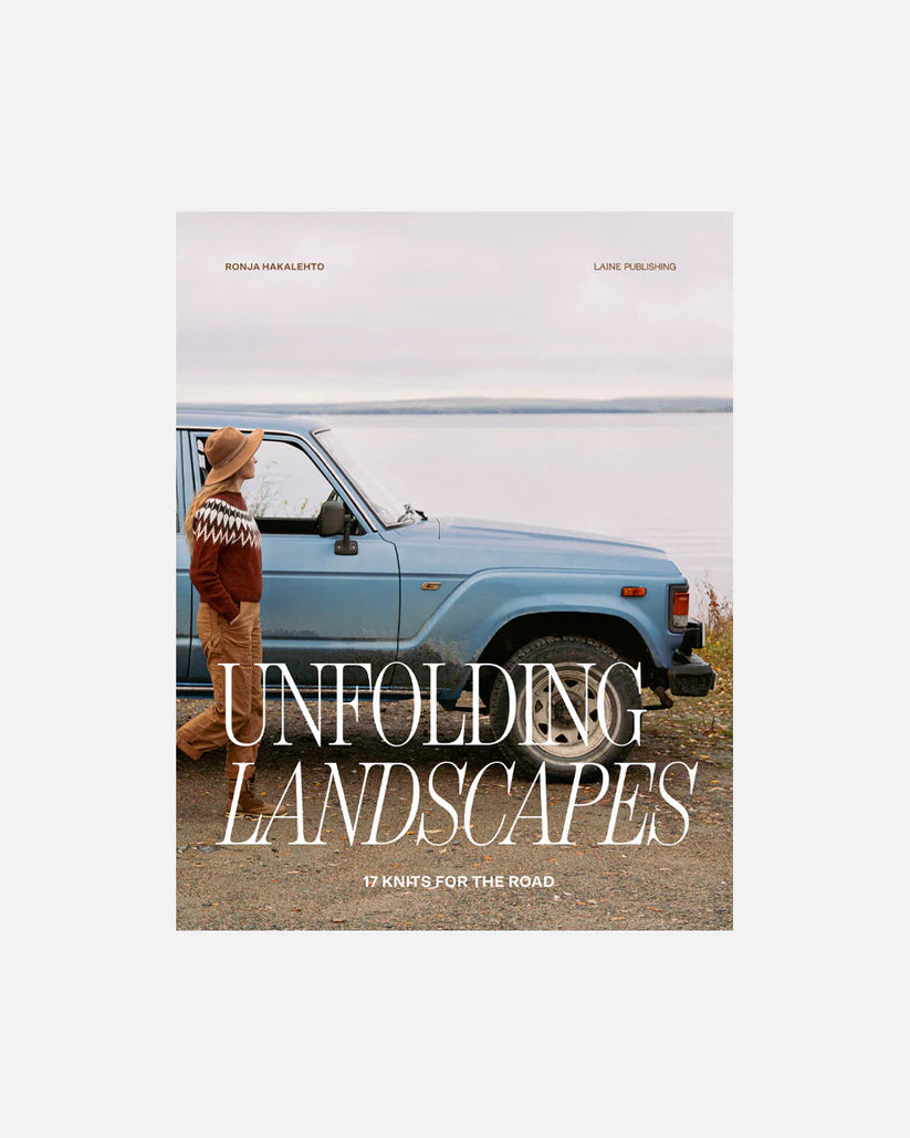 Unfolding Landscapes - 17 Knits for the road Laine - bok