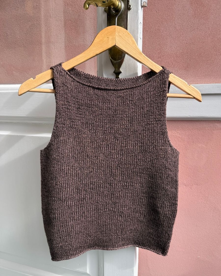 Bea top PetiteKnit - beskrivning