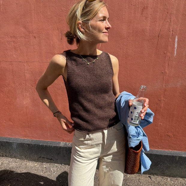 Bea top PetiteKnit - beskrivning