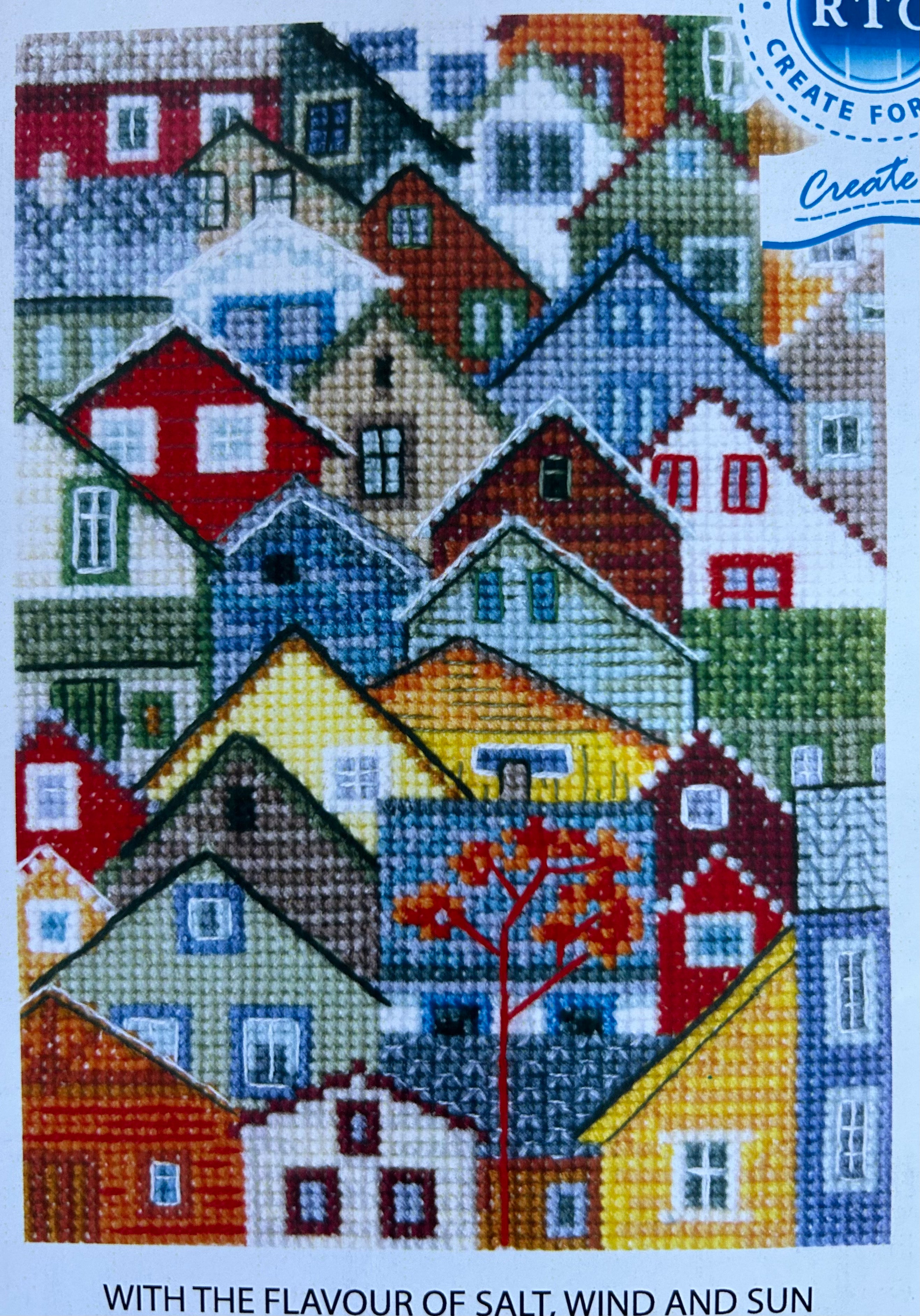 Husgavlar Broderikit C335