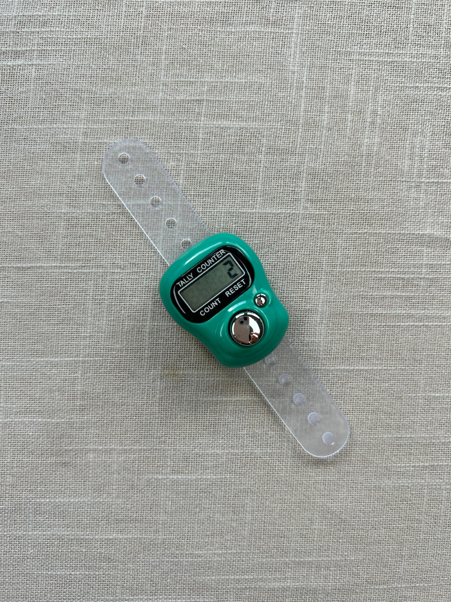 Digital varvräknare för stickning