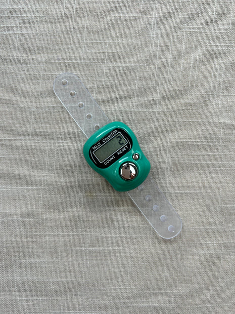 Digital varvräknare för stickning