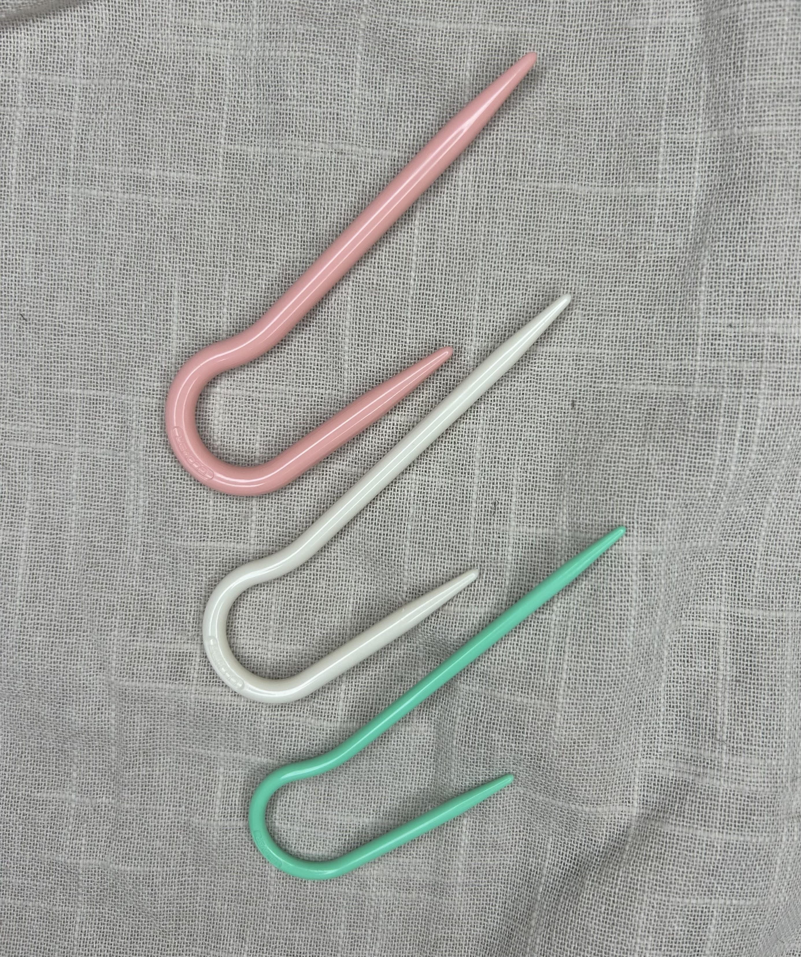 Clover flätstickor, U-formade