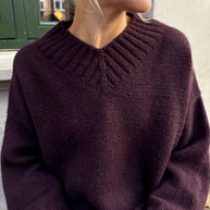 Hannah sweater v-neck PetiteKnit - beskrivning