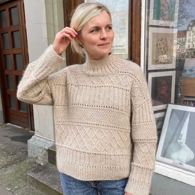 Ingrid sweater PetiteKnit - beskrivning