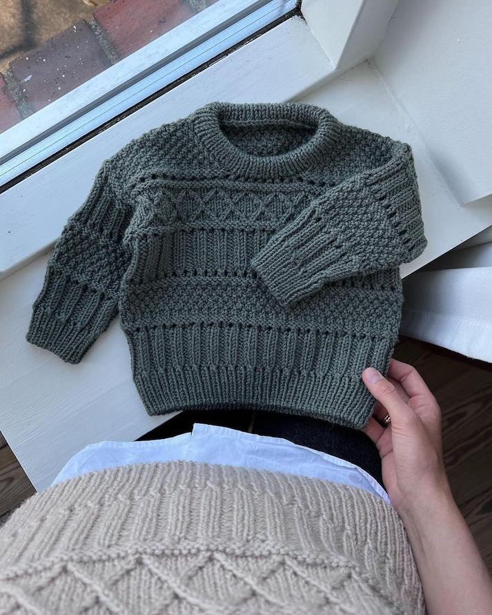 Ingrid sweater PetiteKnit - beskrivning
