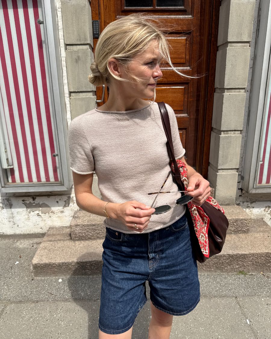 Ivy tee PetiteKnit - beskrivning