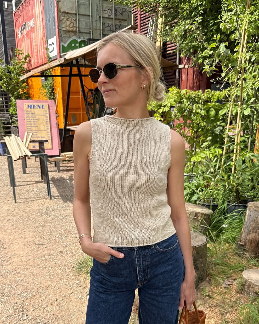 Ivy top PetiteKnit - beskrivning