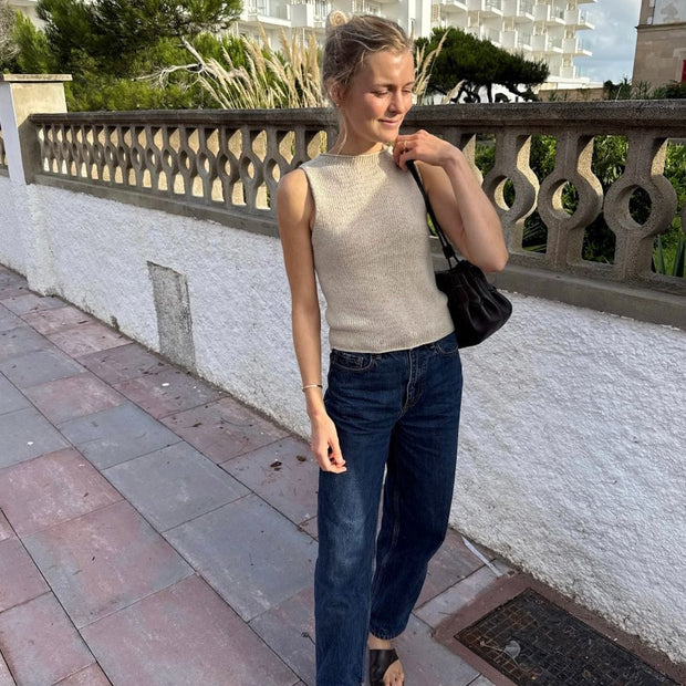 Ivy top PetiteKnit - beskrivning