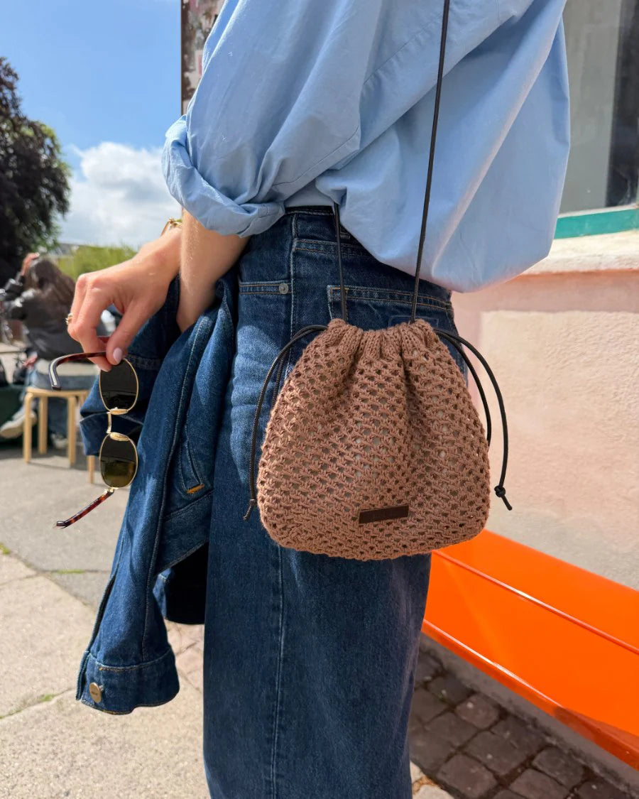 Juno satchel PetiteKnit - beskrivning