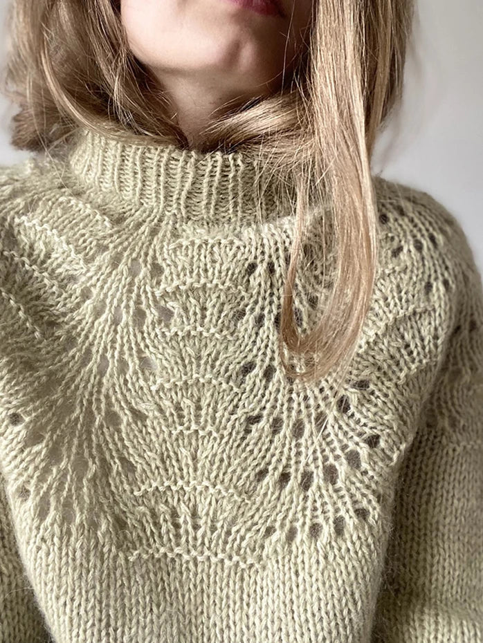 Peacock sweater LeKnit - beskrivning