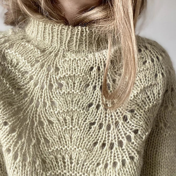 Peacock sweater LeKnit - beskrivning