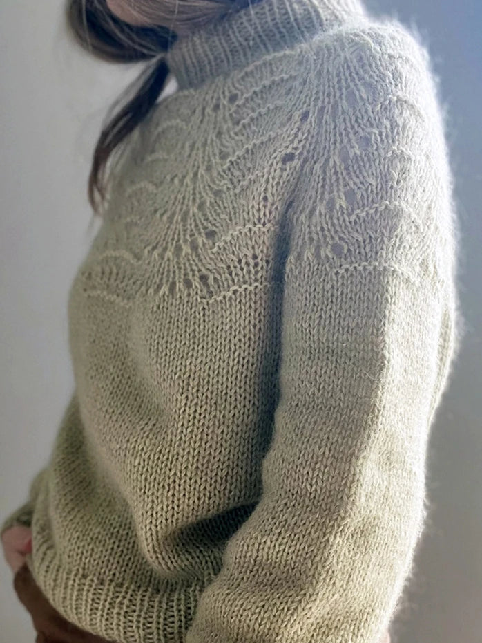 Peacock sweater LeKnit - beskrivning