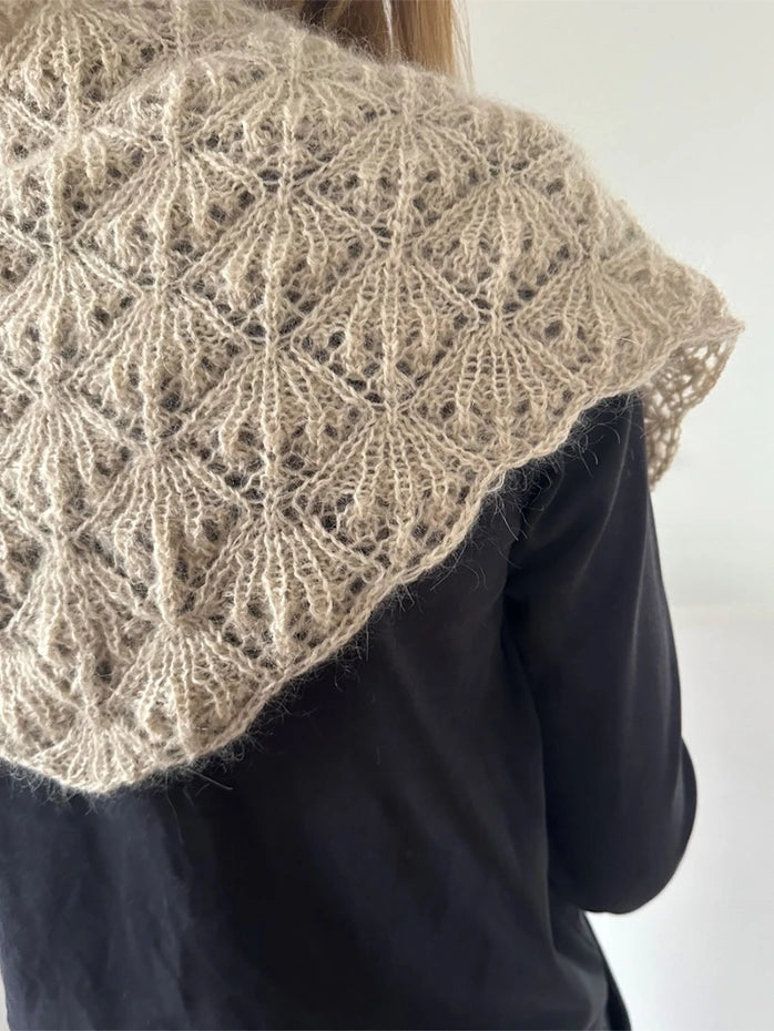 Vita scarf LeKnit 62 - beskrivning