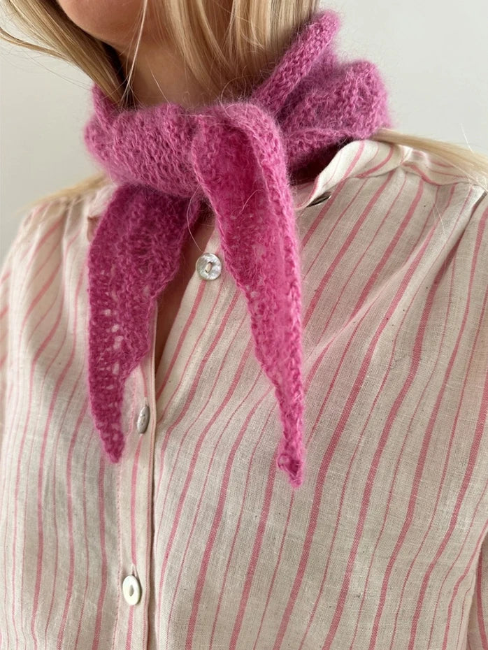 Peacock scarf LeKnit - beskrivning