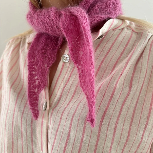 Peacock scarf LeKnit - beskrivning