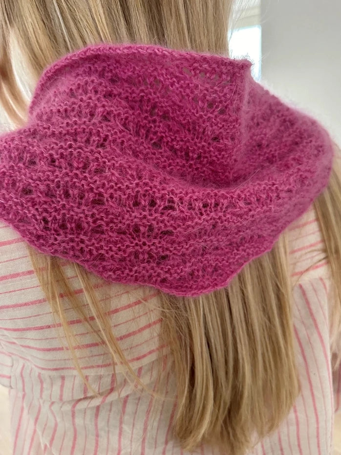 Peacock scarf LeKnit - beskrivning