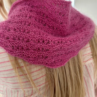 Peacock scarf LeKnit - beskrivning