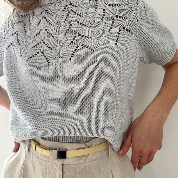 Tulpan tee LeKnit - beskrivning