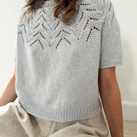 Tulpan tee LeKnit - beskrivning