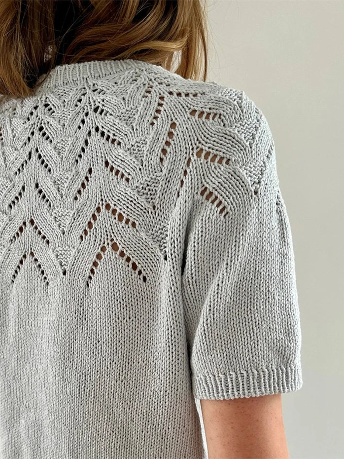 Tulpan tee LeKnit - beskrivning