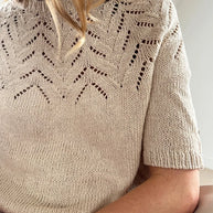 Tulpan tee LeKnit - beskrivning