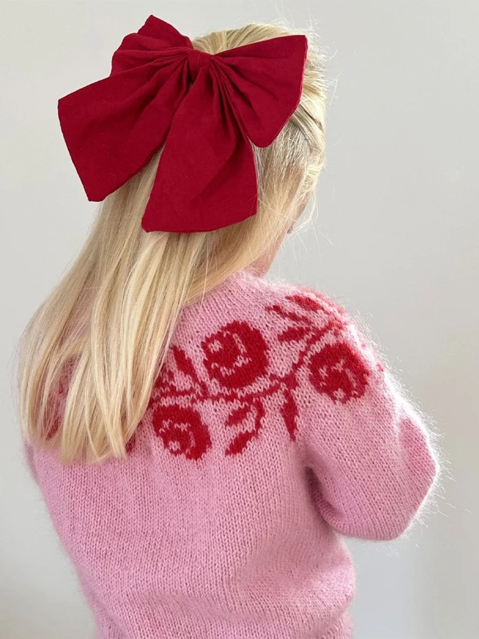 Rosie yoke sweater jr LeKnit - beskrivning