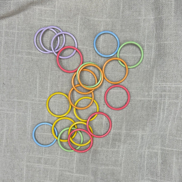 Cocoknits stickmarkörer i ask, storlek jumbo