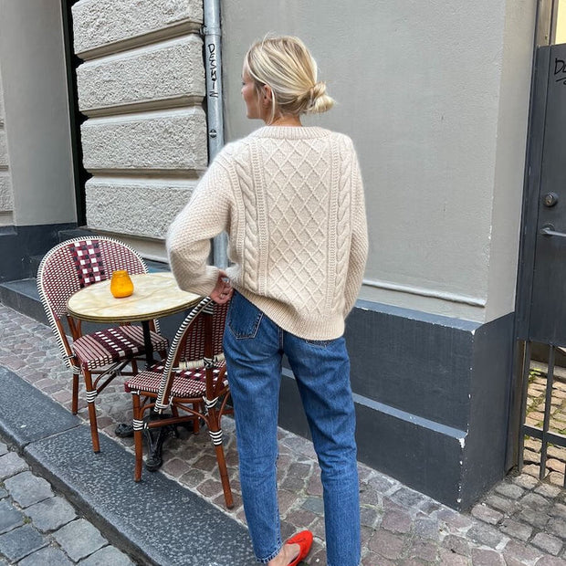 Moby sweater PetieKnit - beskrivning