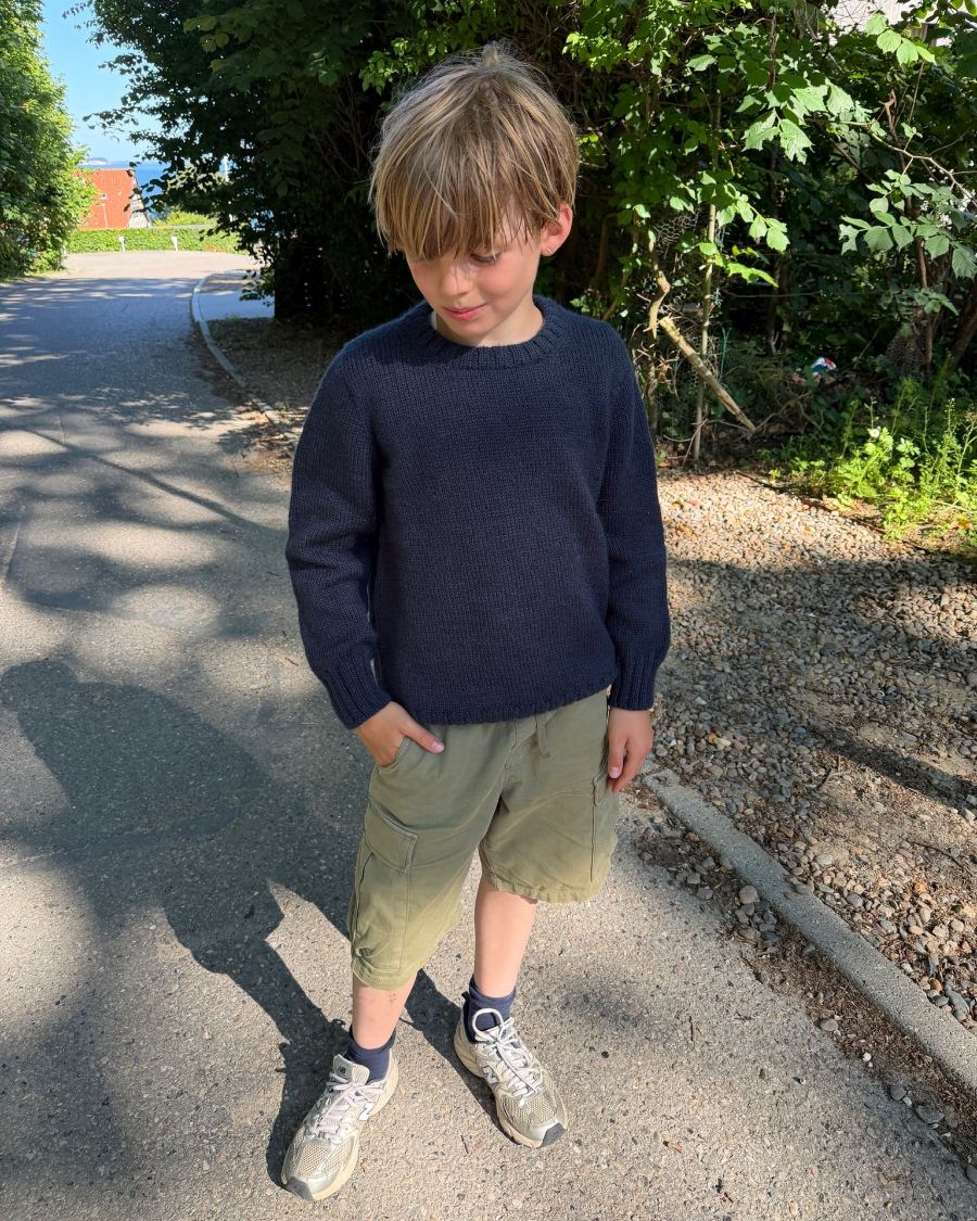 Niels sweater junior - beskrivning