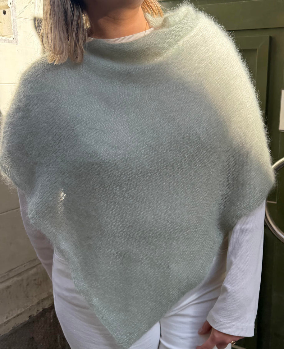 Ninas ponchosjal - Primo Tynn silk mohair -  kit