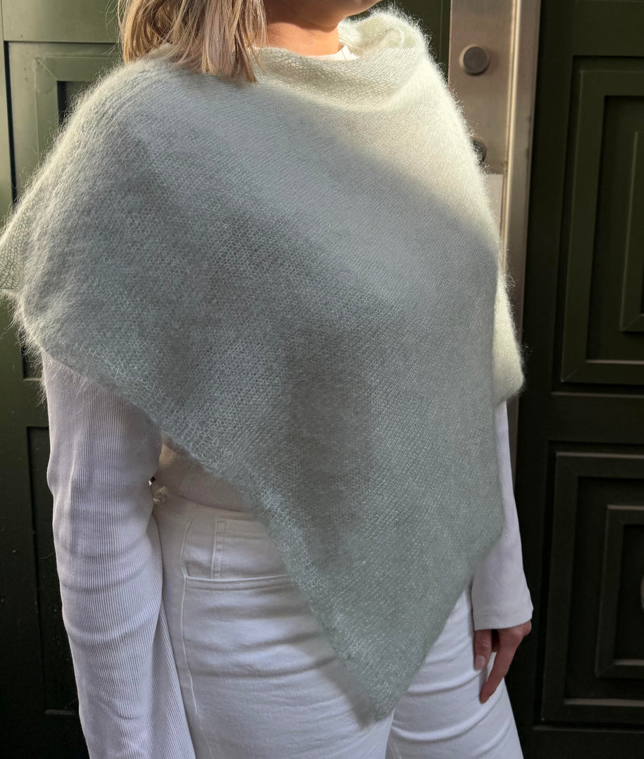 Ninas ponchosjal - Primo Tynn silk mohair -  kit