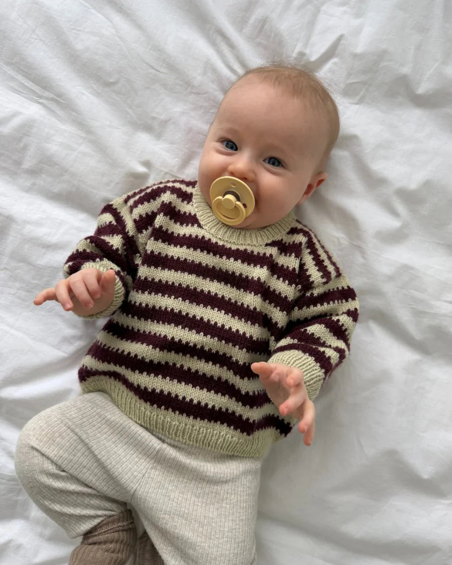 Otto sweater baby PetiteKnit - beskrivning