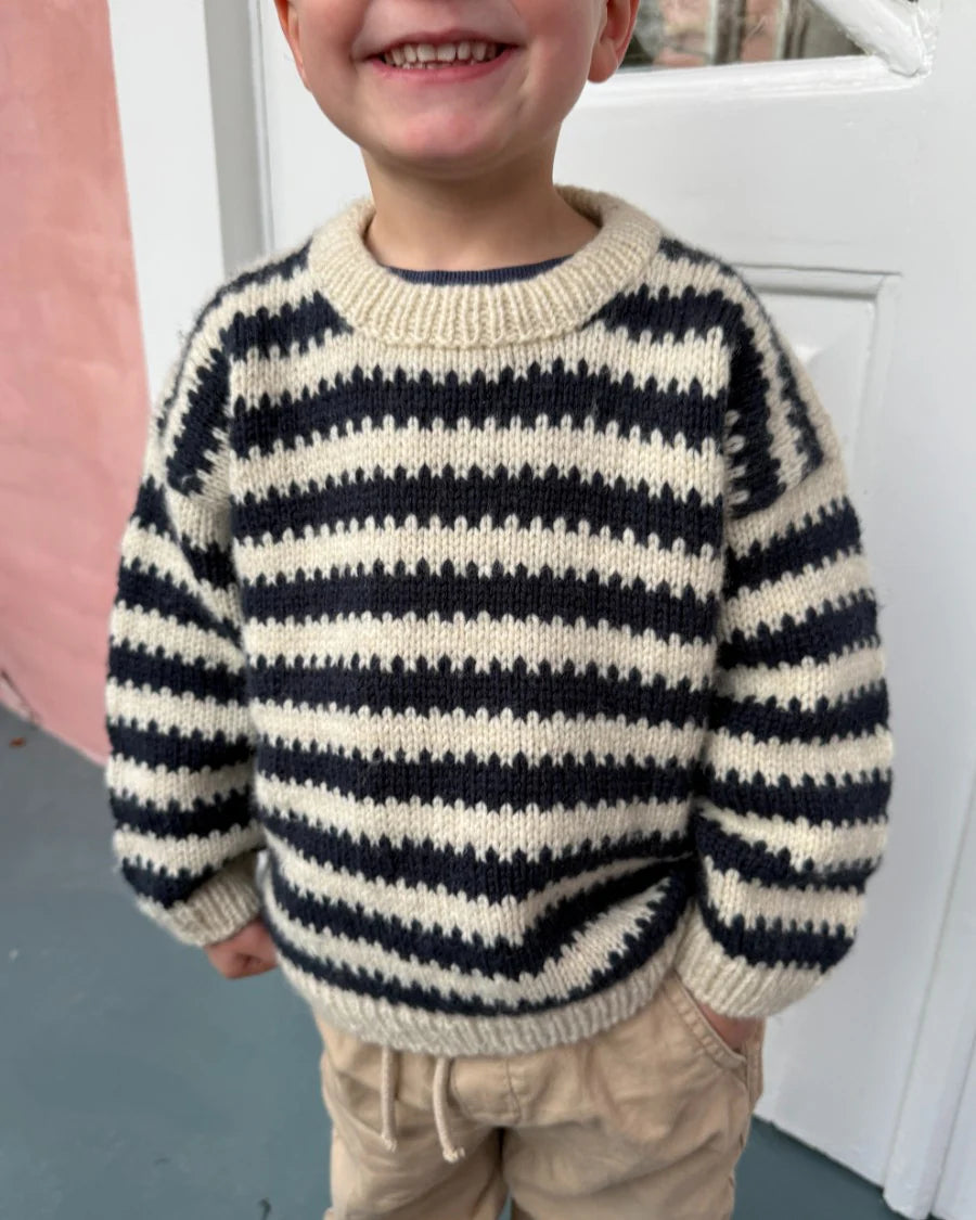 Otto sweater junior PetiteKnit - beskrivning