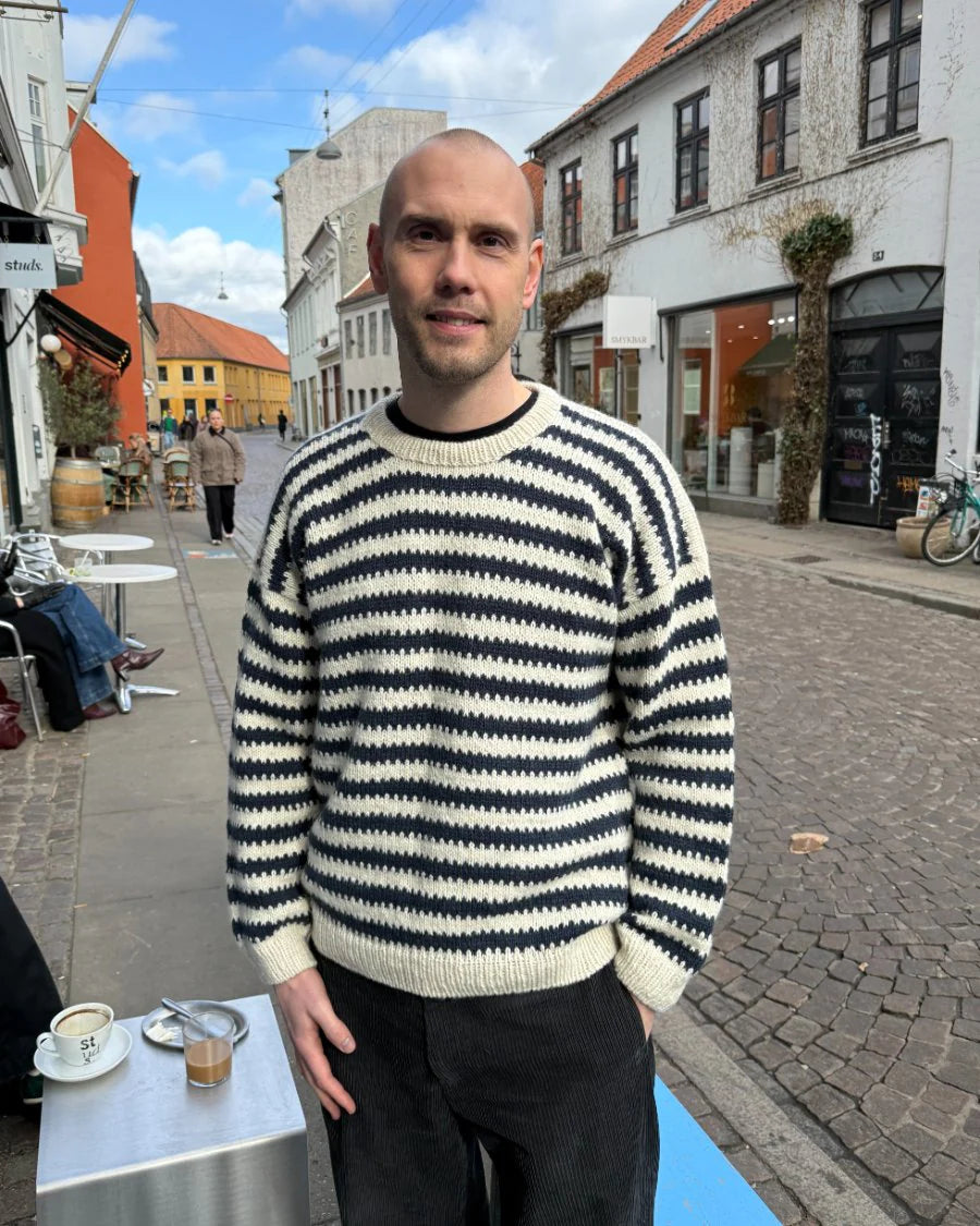 Otto sweater man PetiteKnit - beskrivning