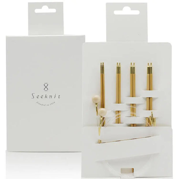 Seeknit Koshitsu S Lace 14 cm - ändstickor set