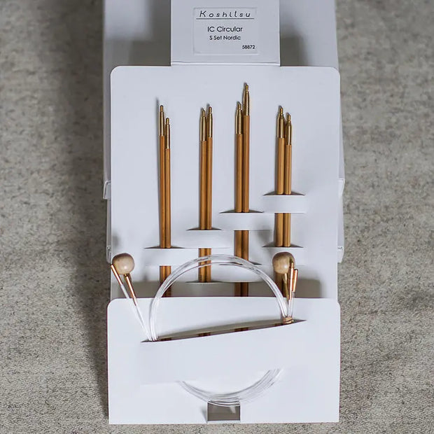 Seeknit Koshitsu S Lace 14 cm - ändstickor set