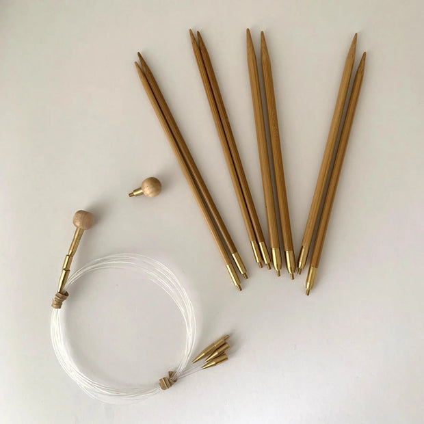 Seeknit Koshitsu M 14 cm - ändstickor set