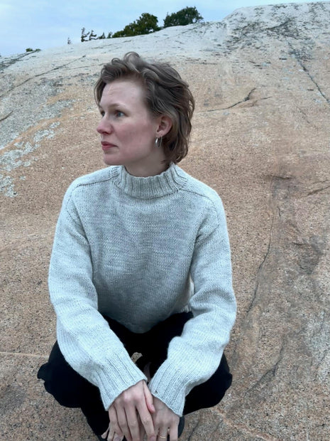 Stickprovet Magda sweater kit