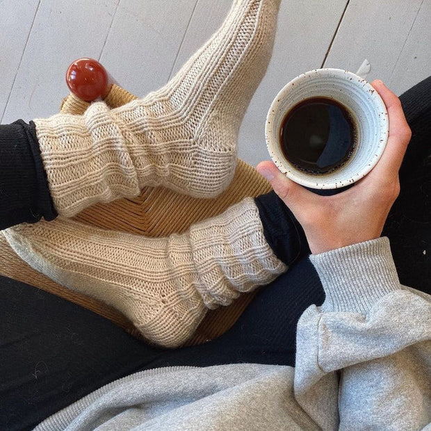 Sunday socks PetiteKnit - beskrivning