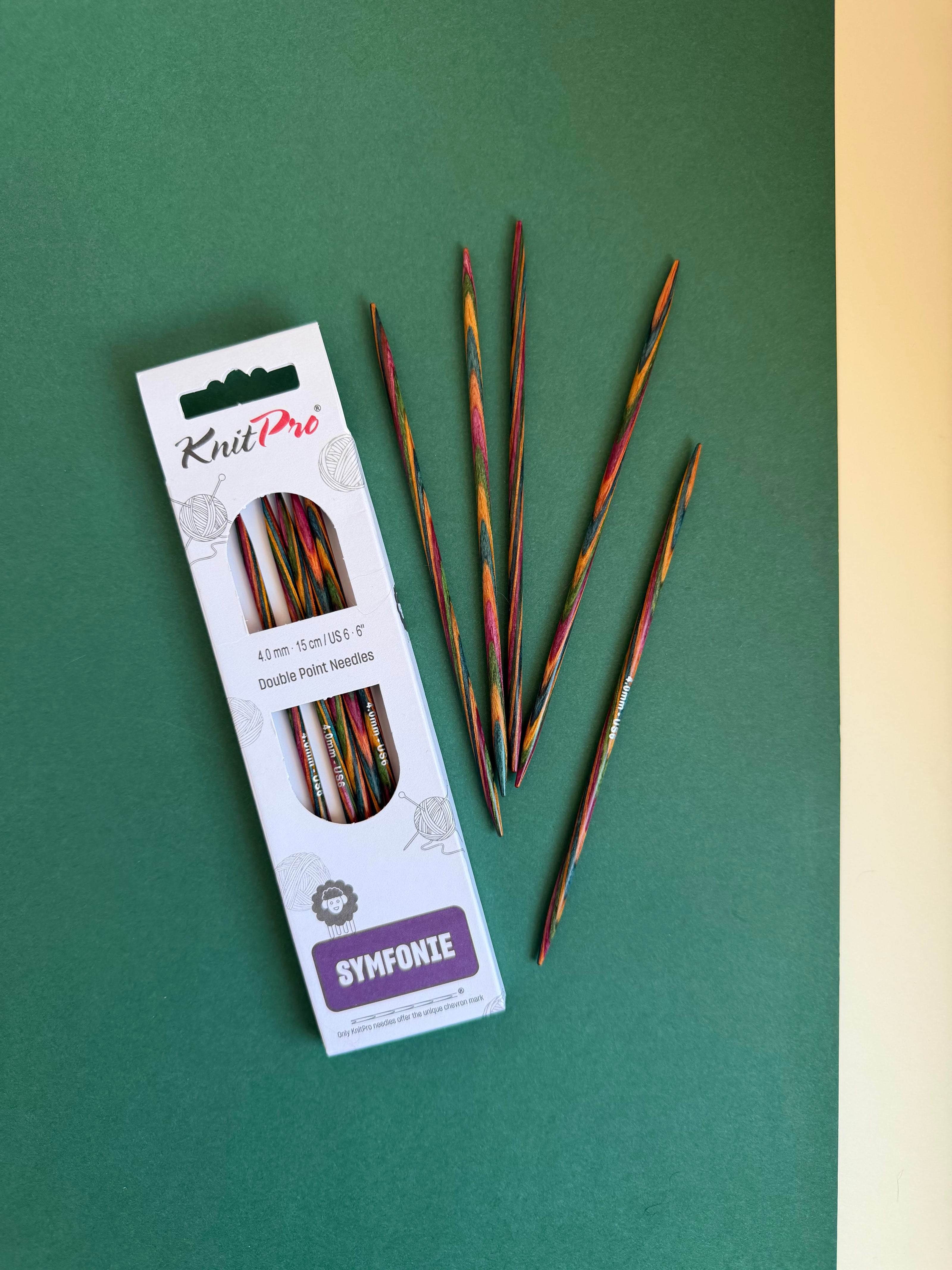 KnitPro Symphonie 15 cm -  strumpstickor