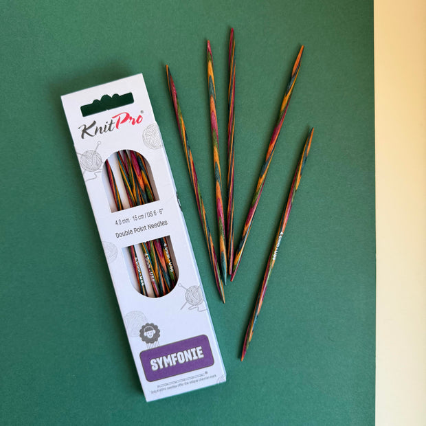 KnitPro Symphonie 15 cm -  strumpstickor