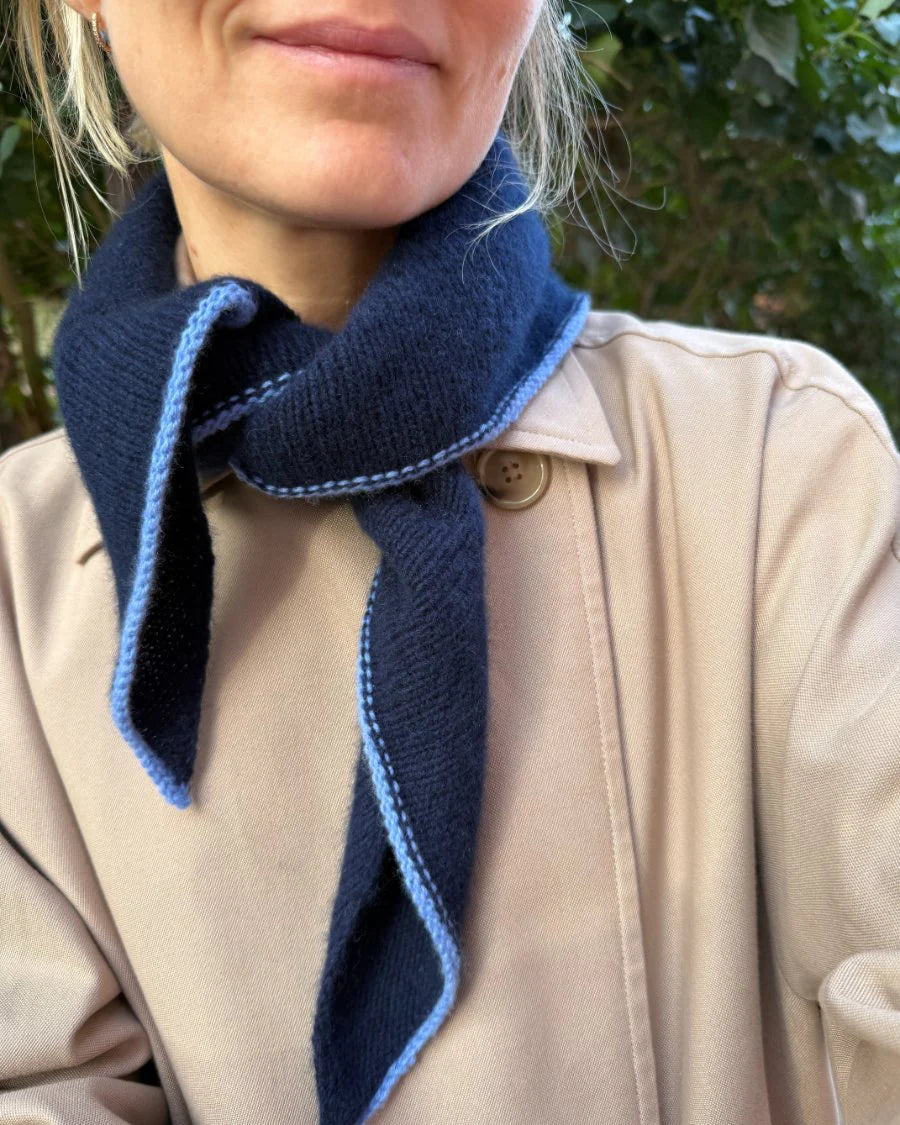 Uma scarf PetiteKnit - beskrivning