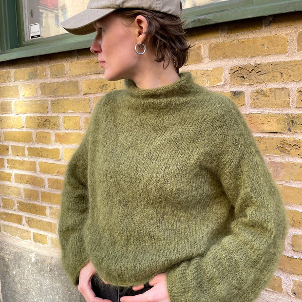 Stickprovet Ilse sweater Mohair edition - kit