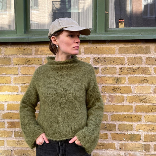 Stickprovet Ilse sweater Mohair edition - kit